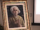 Pintura de Einstein